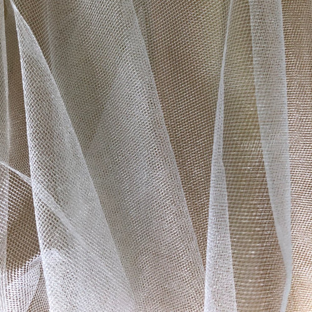 Sherri Hill Silver Nude/Silver Dress - Picture 7 of 7